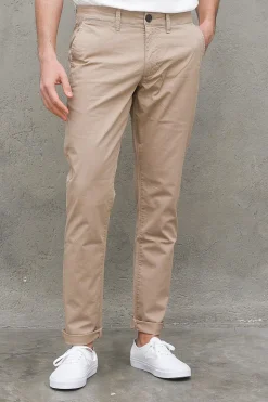 Pant Chino Slim Printed - Beige