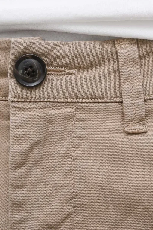 Pant Chino Slim Printed - Beige