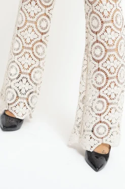 Pantalone 100%co - Beige