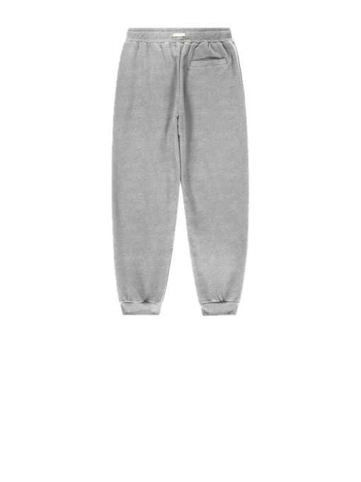 Pantalone Felpa Con Tasche Con Zip - Heather Grey