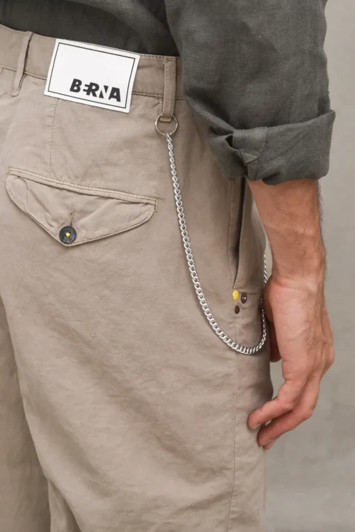 Pantalone Lino - Colore Sabbia