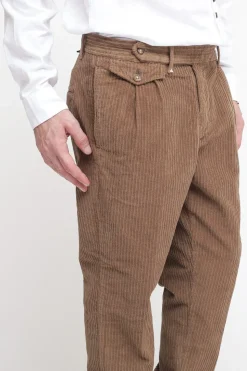 Pantalone Velluto Coste - Cammello