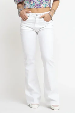 Pantalone Zampa Tinto Capo - Bianco
