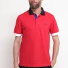 Polo 3 Color Way El - Rosso Fuoco