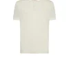 Polo Linen Solid S/s - Bianco Panna