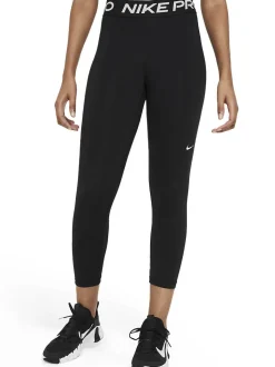 Pro 365 Women's Mid-rise Crop - Black