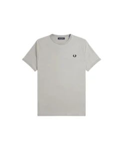 Ringer T-shirt - Limestone