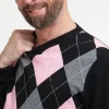 Round Argyle - Nero