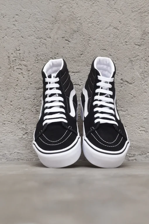 Sk8-Hi Platform 2 - Black/True White