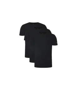 S/s Crew 3 Pack Undershirt - Black