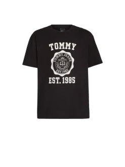 Tjm Ovz Crest Varsity Sport Tee - Black