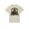 T-shirt M/m 100% Cotone Triangolo Panther - Bone