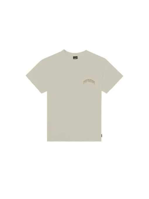 T-shirt M/m 100% Cotone Triangolo Panther - Bone