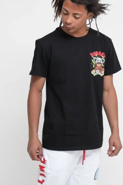 T-shirt Stampa Orso - Nero