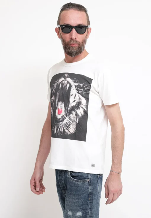 T-Shirt Stampa Tigre