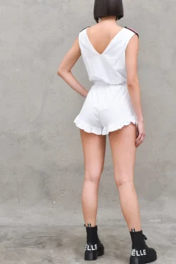 TUTA CORTA IN JERSEY SCOLLO A 