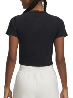 Ua Rival Rib Baby T - Black